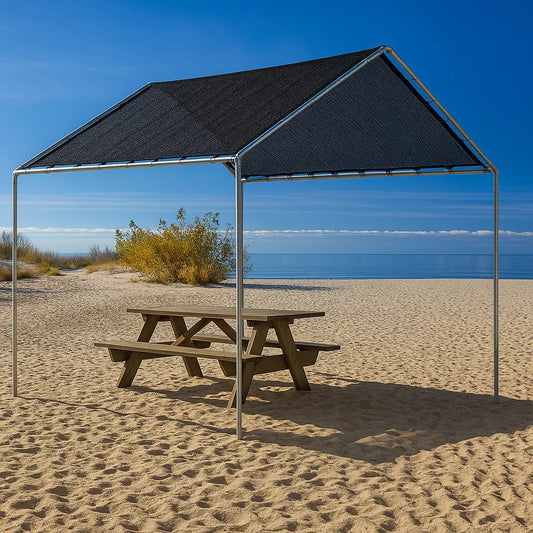 Mesh Tarp Canopy 10' x 10'.