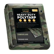 Camouflage 30' x 40' extra coverage tarp created for outdoor concealment and utility use
